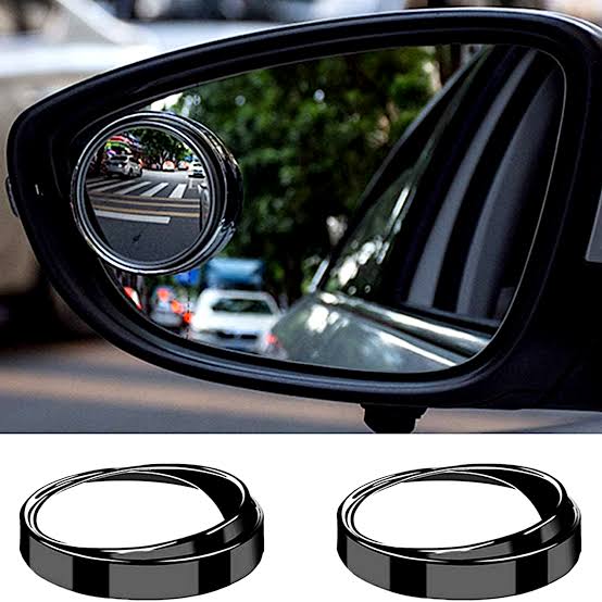 Car 360 Degree Framless Blind Spot Mirror