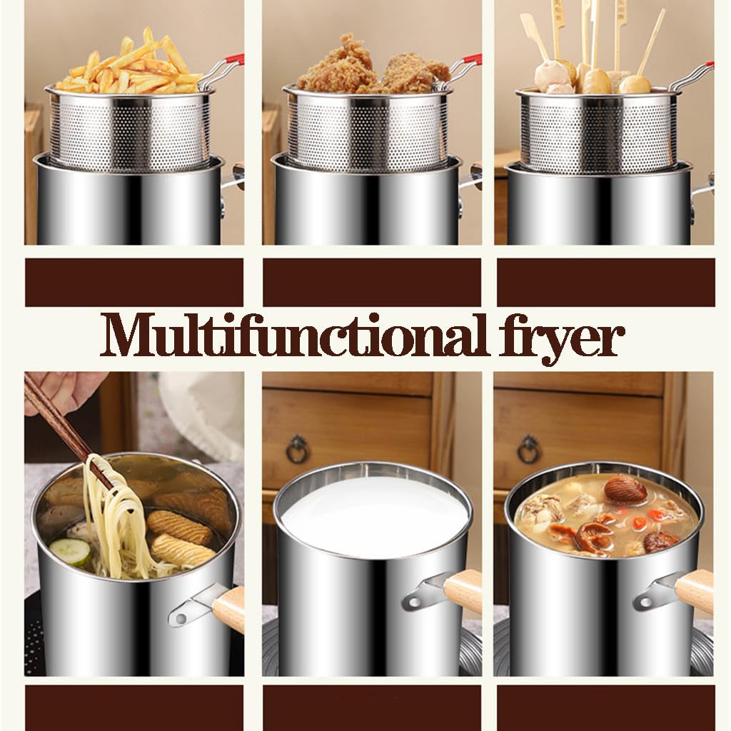 MULTIFUCTIONAL DEEP FRYER - STAINLESS STEEL - 1.2 L