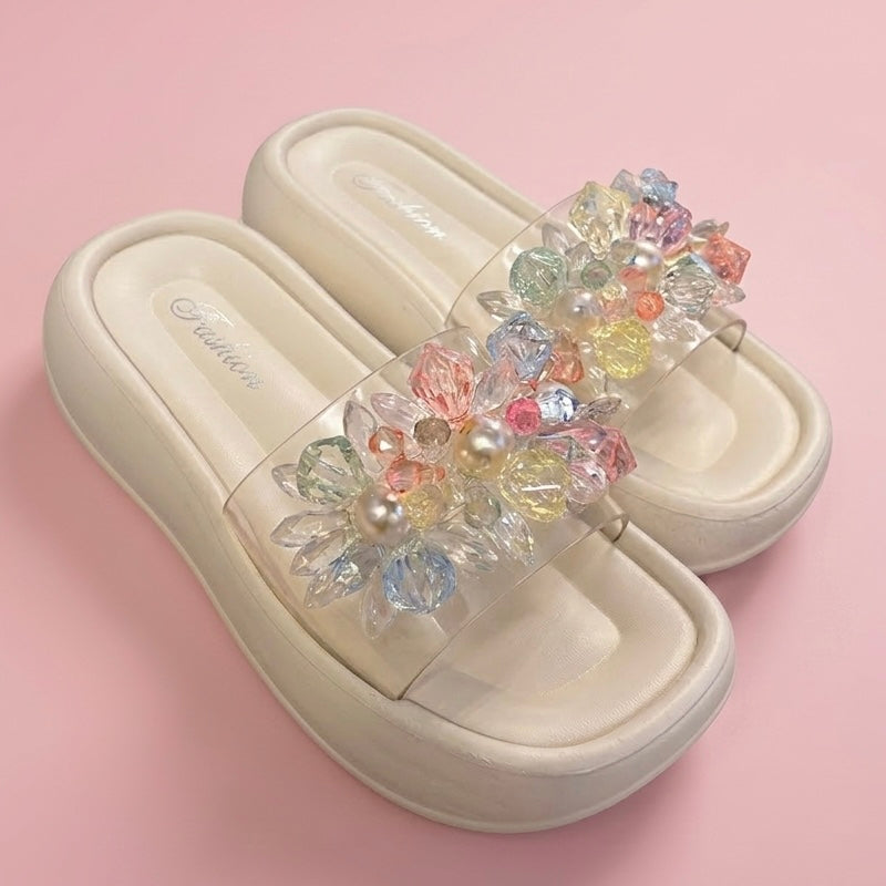 Crystal Blossom Softie - 2 Inch Sofite - Off White