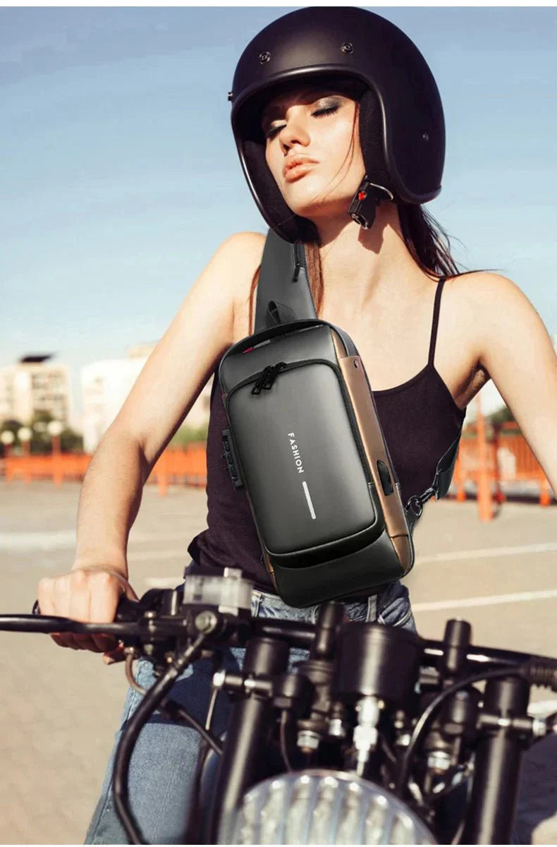 Anti-theft Crossbody Shoulder Backpack
