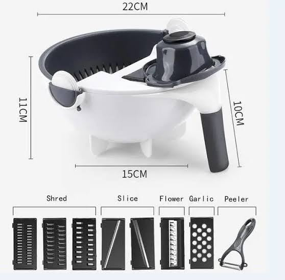 9 IN 1 VEGETABLE CUTTER