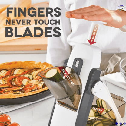 5-in-1 Mandoline Spring Slicer & Dicer