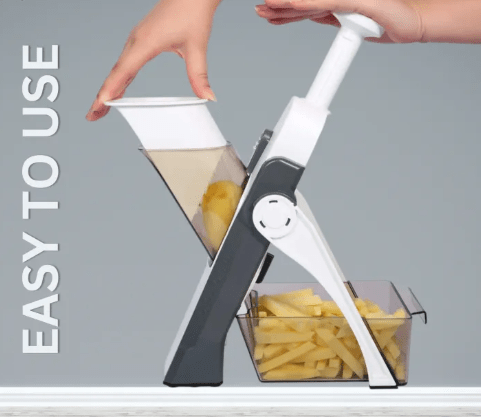 5-in-1 Mandoline Spring Slicer & Dicer