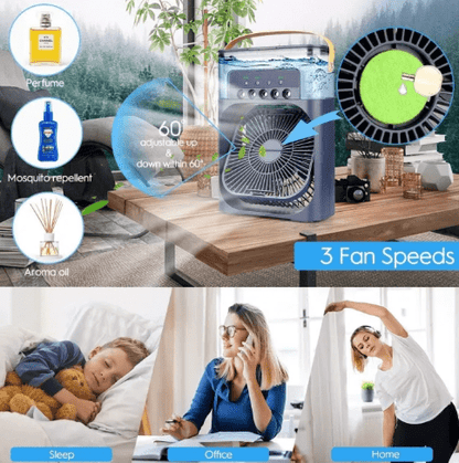 5-in-1 Personal Cooling Portable Air Conditioner Fan