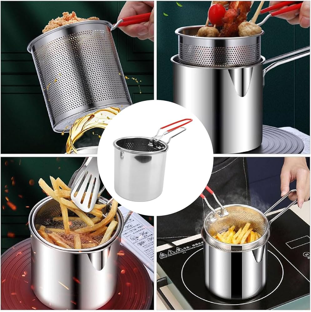 MULTIFUCTIONAL DEEP FRYER - STAINLESS STEEL - 1.2 L