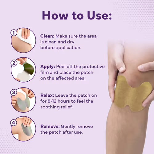 Herbal Knee Pain Relief Patch