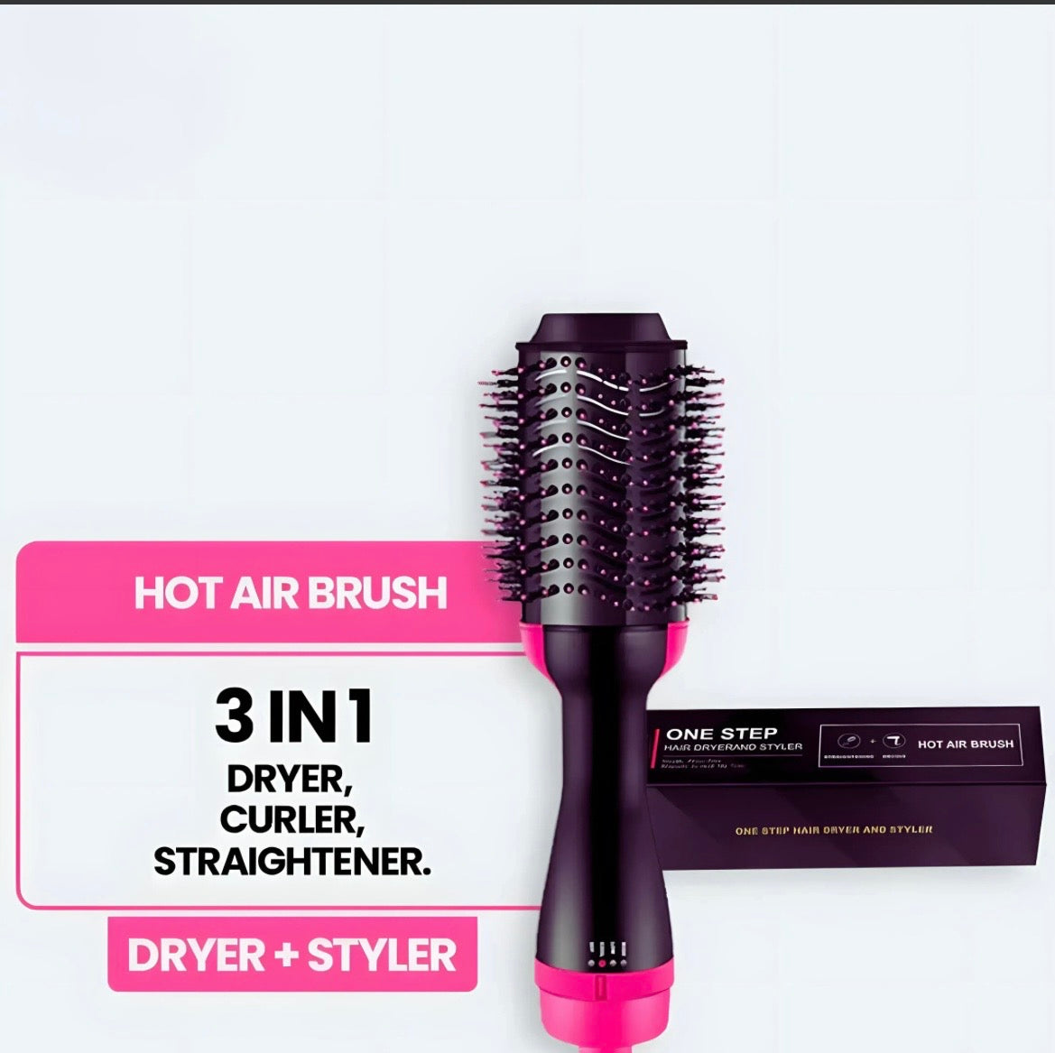One-Step Hair Dryer & Volumizer Brush ( On clearance sale)