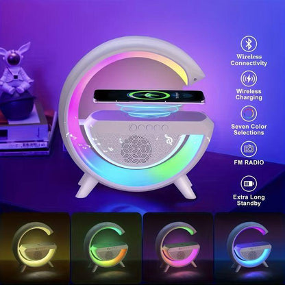 Led Wireless Charger Speaker