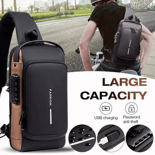 Anti-theft Crossbody Shoulder Backpack