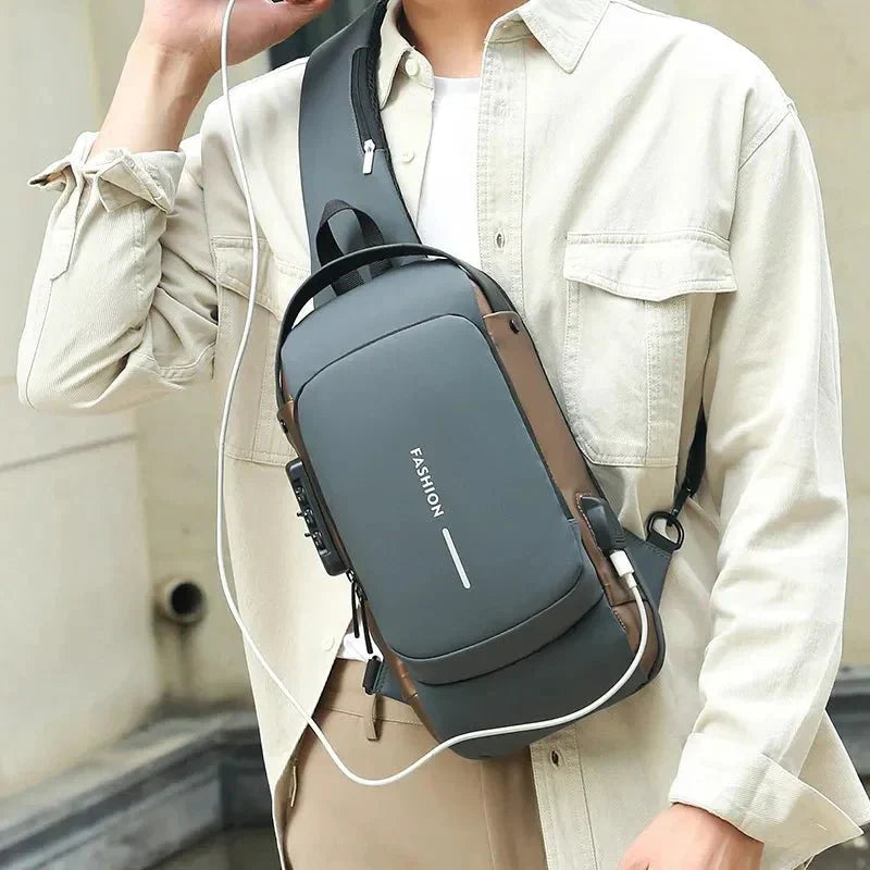 Anti-theft Crossbody Shoulder Backpack