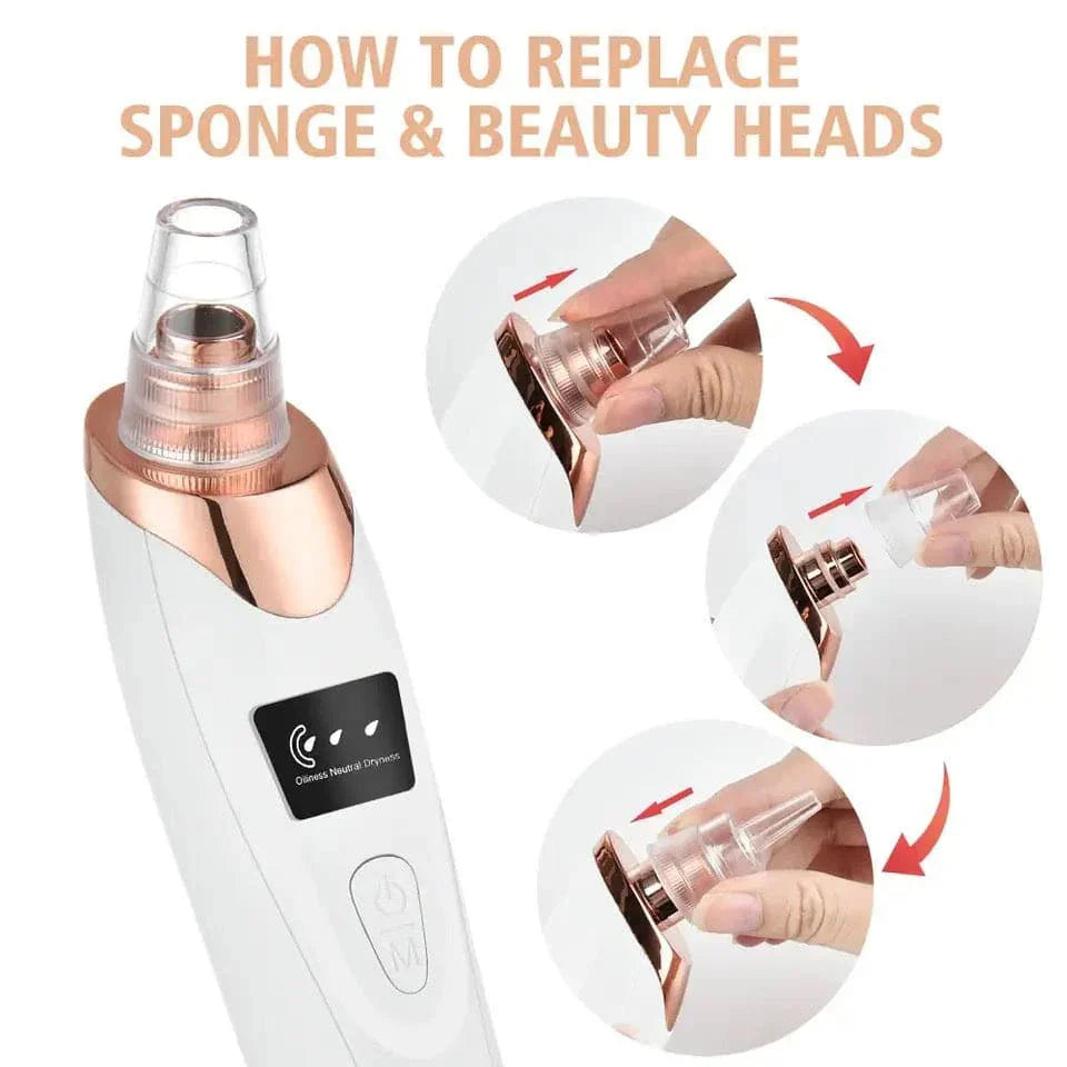 Electric Blackhead Remover, Vacuum Acne Cleaner Removal Device