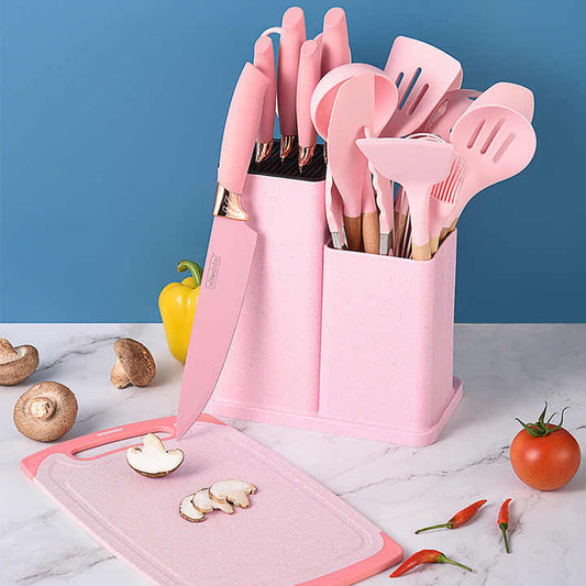 Kitchen Cooking Utensils and Knife Set