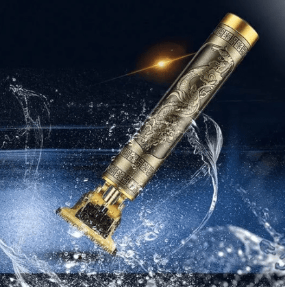 Vintage T9 Metal Body Hair Trimmer – USB Rechargeable